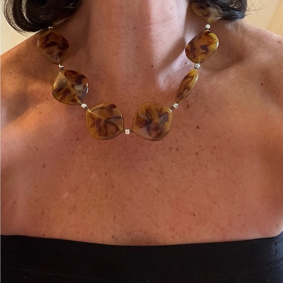 Stein Blye Stone Choker Necklace, NWT - Picture 16 of 16